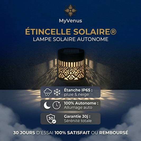 Lampe Solaire Murale Autonome — Étincelle Solaire®